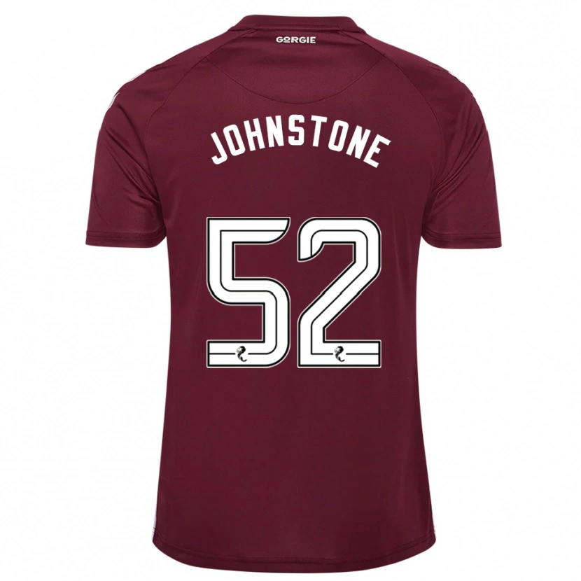 Danxen Män Rachael Johnstone #52 Vinröd Vit Hemmatröja Matchtröjor 2025/26 Tröjor T-Tröja