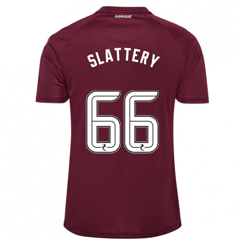 Danxen Män Jenna Slattery #66 Vinröd Vit Hemmatröja Matchtröjor 2025/26 Tröjor T-Tröja
