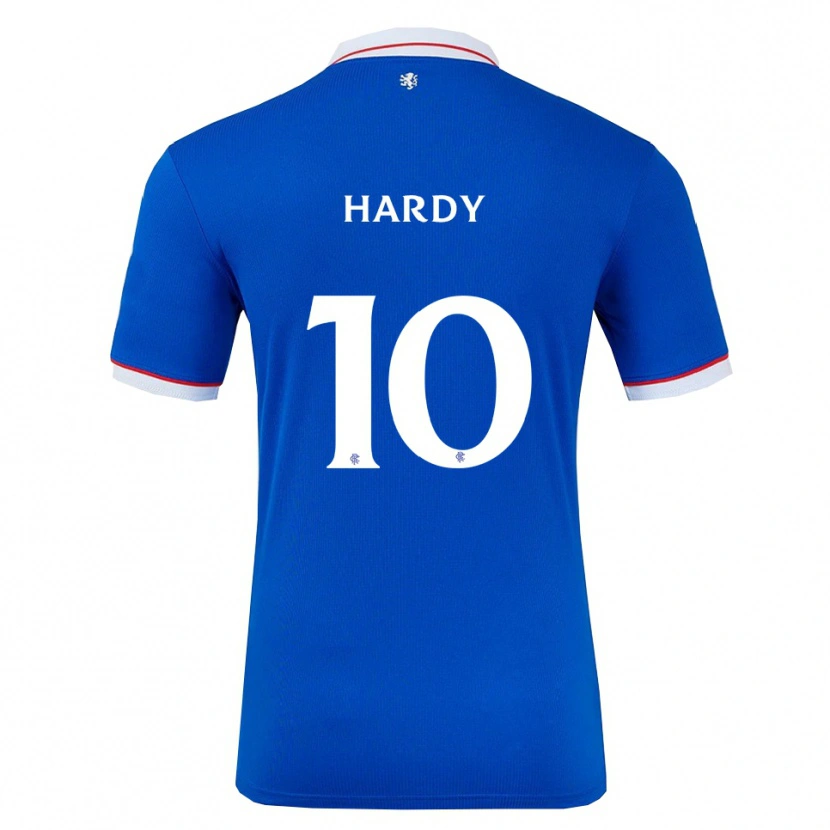 Danxen Män Rio Hardy #10 Blå Vit Hemmatröja Matchtröjor 2025/26 Tröjor T-Tröja