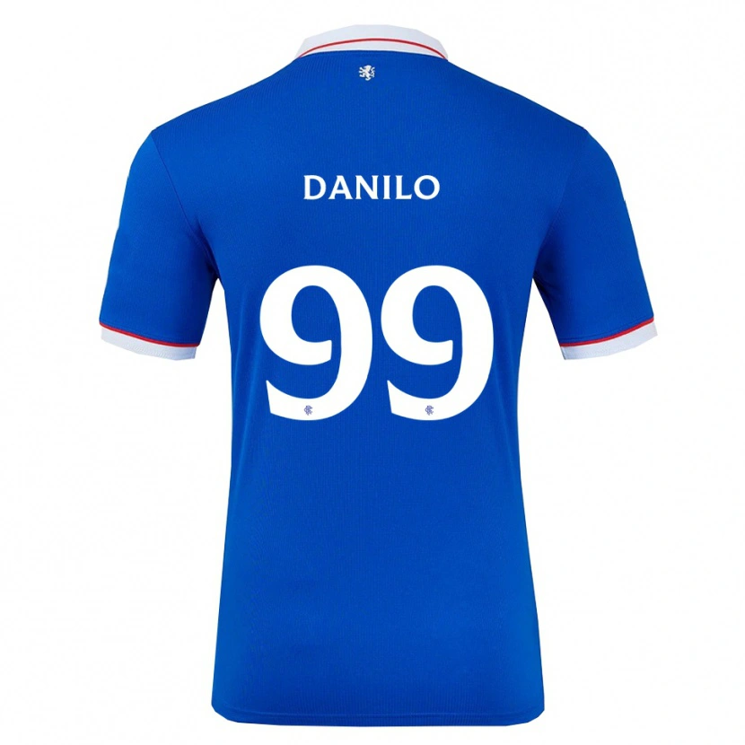 Danxen Män Danilo #99 Blå Vit Hemmatröja Matchtröjor 2025/26 Tröjor T-Tröja