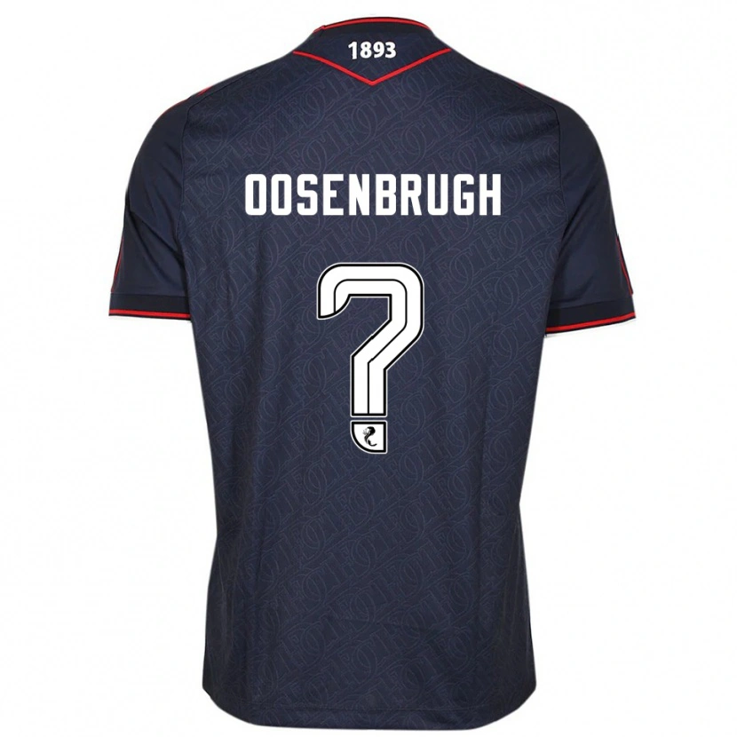 Danxen Män Charley Oosenbrugh #0 Marin Vit Hemmatröja Matchtröjor 2025/26 Tröjor T-Tröja