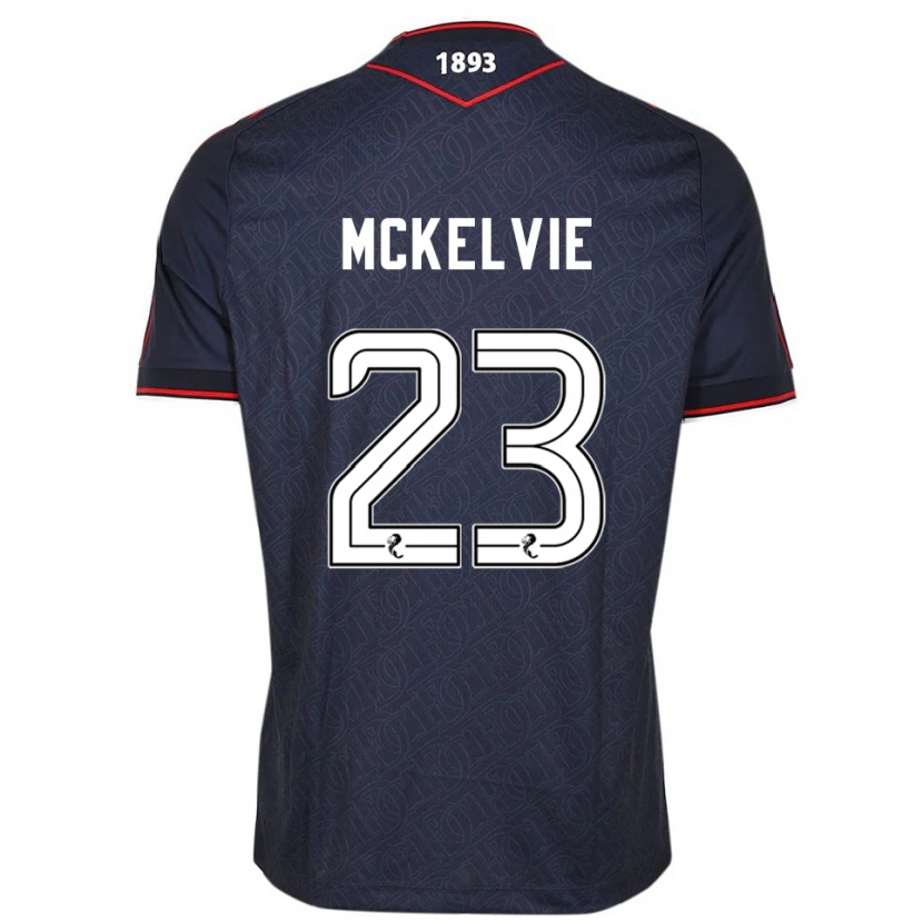 Danxen Män Lewis Mckelvie #23 Marin Vit Hemmatröja Matchtröjor 2025/26 Tröjor T-Tröja