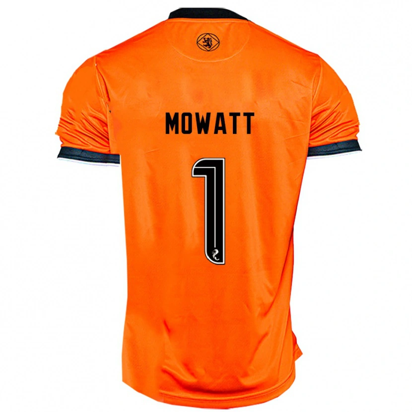 Danxen Män Beth Mowatt #1 Orange Svart Hemmatröja Matchtröjor 2025/26 Tröjor T-Tröja
