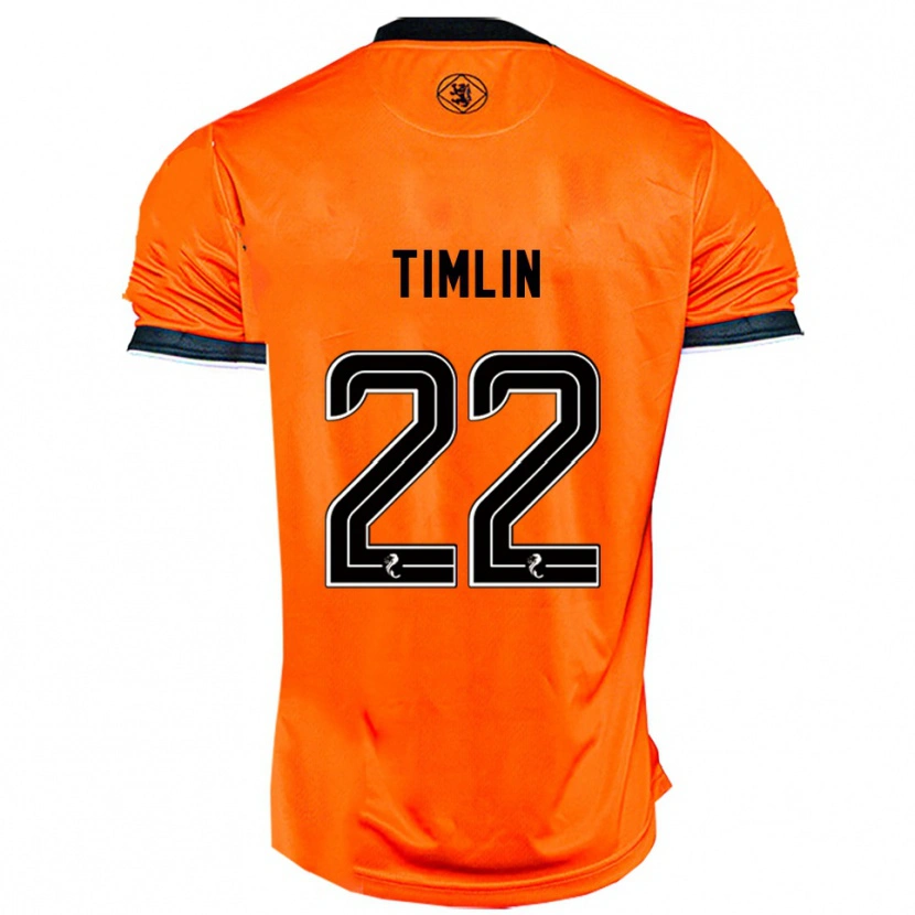 Danxen Män Sophie Timlin #22 Orange Svart Hemmatröja Matchtröjor 2025/26 Tröjor T-Tröja