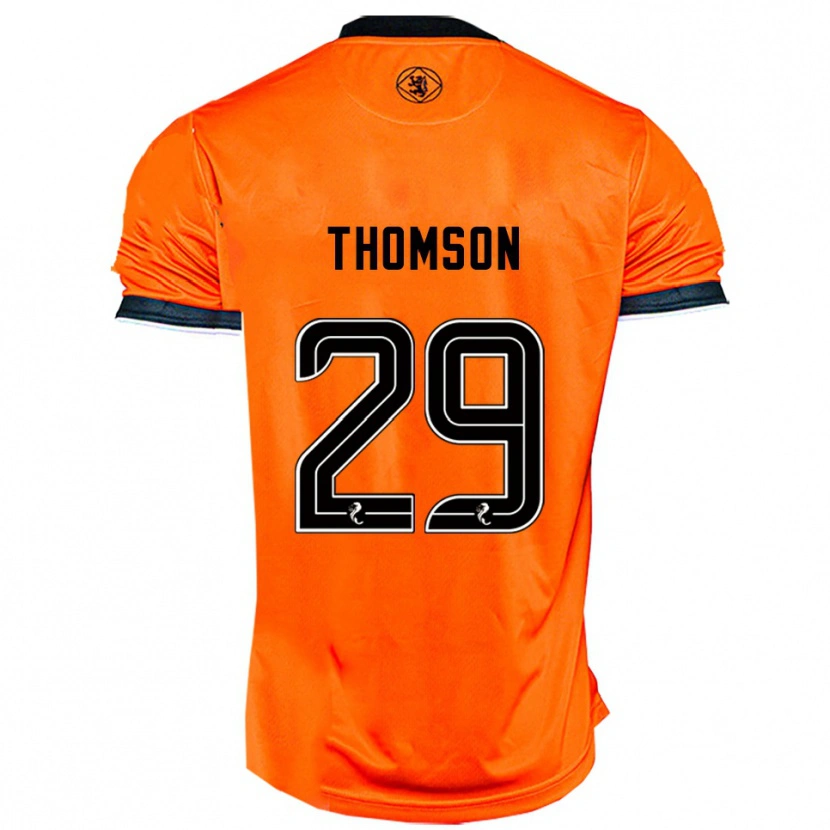 Danxen Män Miller Thomson #29 Orange Svart Hemmatröja Matchtröjor 2025/26 Tröjor T-Tröja