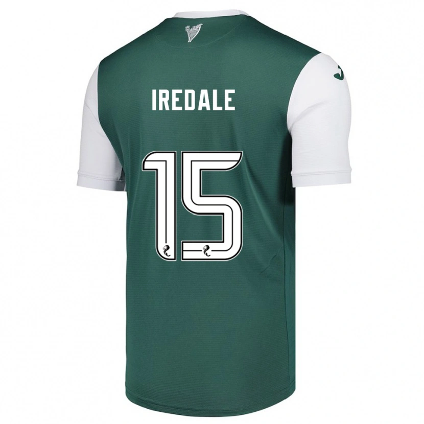 Danxen Män Jack Iredale #15 Grön Vit Hemmatröja Matchtröjor 2025/26 Tröjor T-Tröja