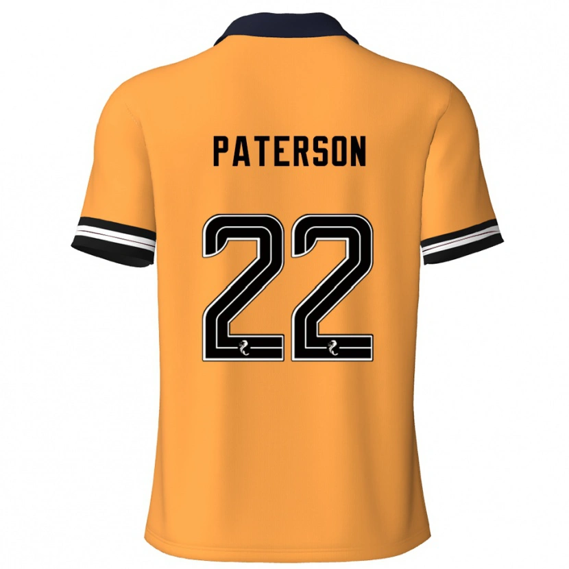 Danxen Män Maura Paterson #22 Gul Svart Hemmatröja Matchtröjor 2025/26 Tröjor T-Tröja