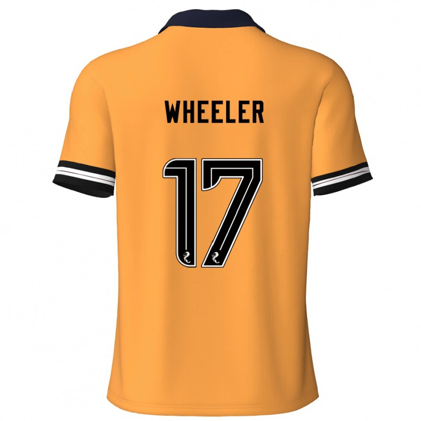 Danxen Män Jessica Wheeler #17 Gul Svart Hemmatröja Matchtröjor 2025/26 Tröjor T-Tröja