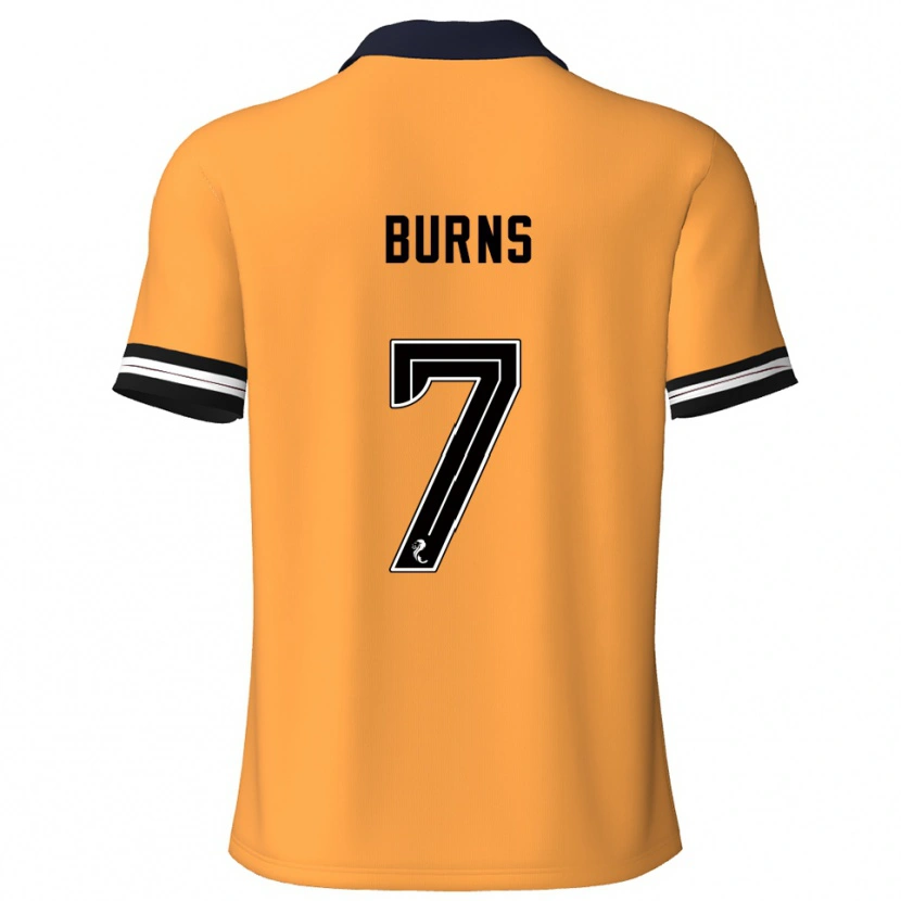 Danxen Män Erin Burns #7 Gul Svart Hemmatröja Matchtröjor 2025/26 Tröjor T-Tröja