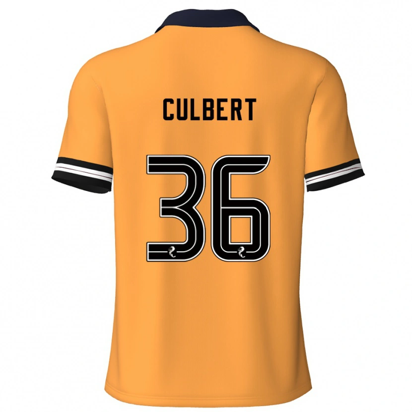 Danxen Män Sam Culbert #36 Gul Svart Hemmatröja Matchtröjor 2025/26 Tröjor T-Tröja