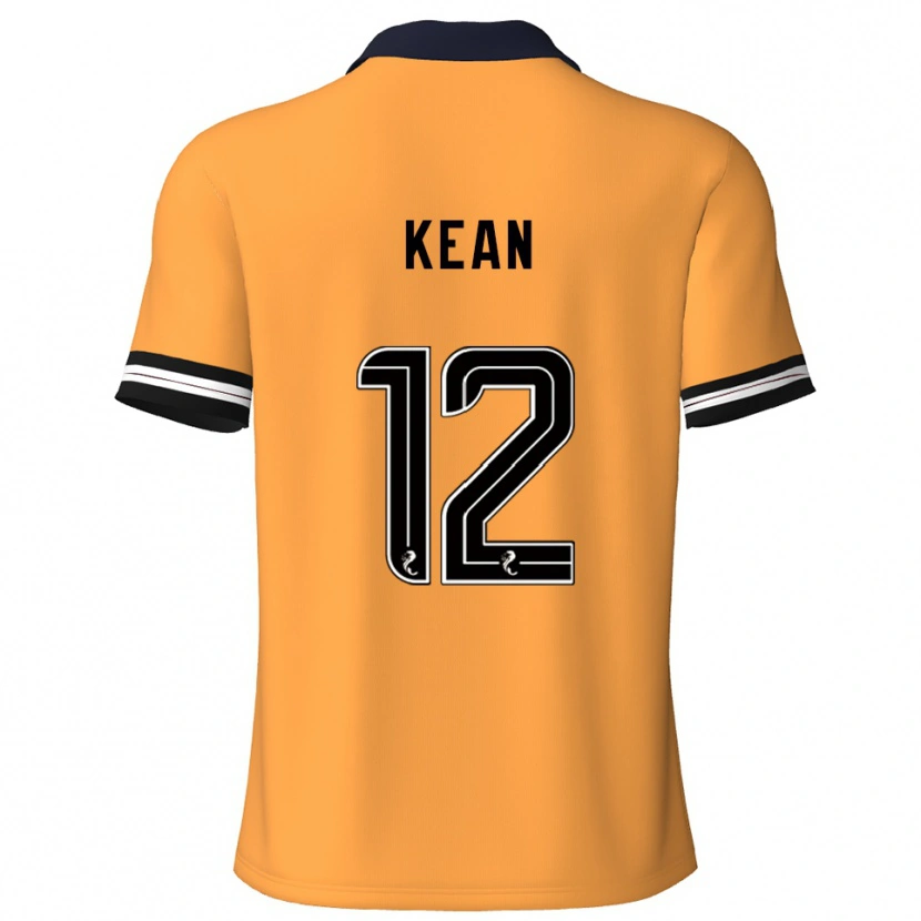 Danxen Män Chloe Kean #12 Gul Svart Hemmatröja Matchtröjor 2025/26 Tröjor T-Tröja