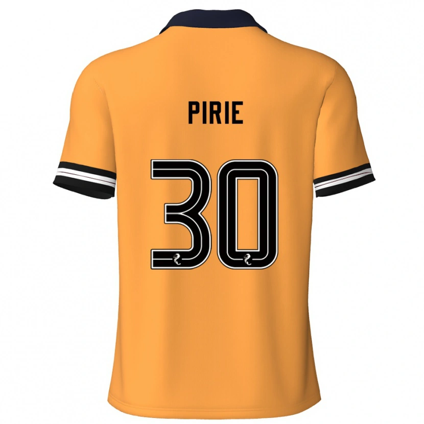 Danxen Män Rachel Pirie #30 Gul Svart Hemmatröja Matchtröjor 2025/26 Tröjor T-Tröja