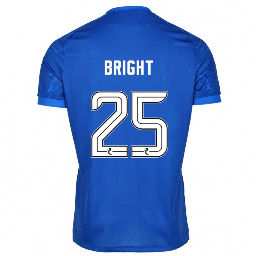 Danxen Män Scott Bright #25 Blå Vit Hemmatröja Matchtröjor 2025/26 Tröjor T-Tröja