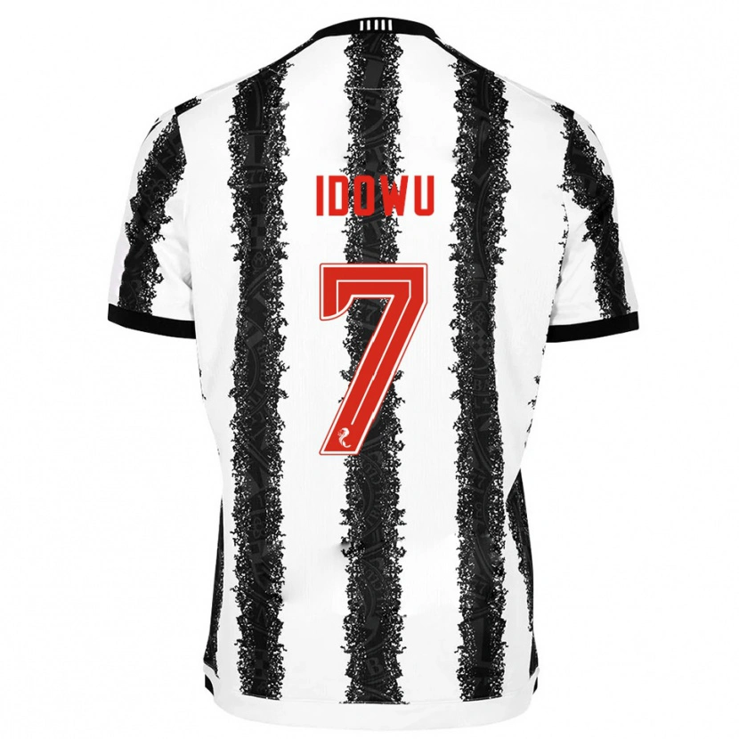 Danxen Män Roland Idowu #7 Vit Svart Hemmatröja Matchtröjor 2025/26 Tröjor T-Tröja