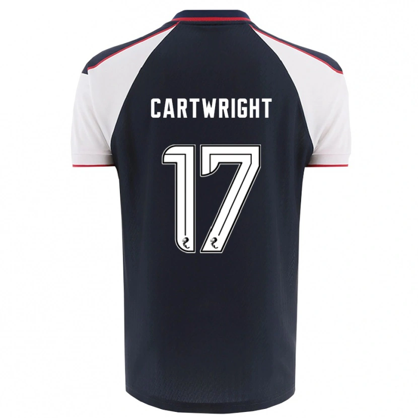 Danxen Män Henry Cartwright #17 Marin Vit Hemmatröja Matchtröjor 2025/26 Tröjor T-Tröja