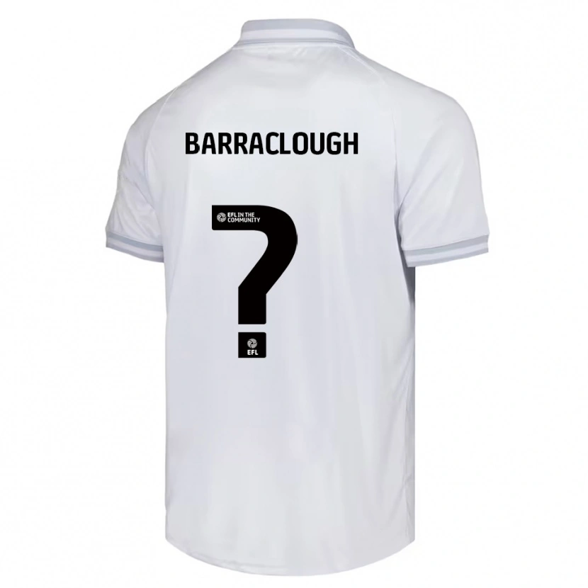 Danxen Män Louisa Barraclough #0 Vit Grå Svart Bortatröja Matchtröjor 2025/26 Tröjor T-Tröja