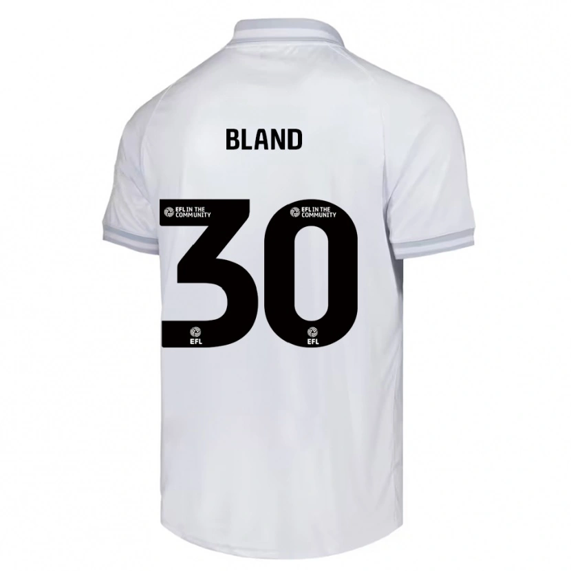 Danxen Män Jonathan Bland #30 Vit Grå Svart Bortatröja Matchtröjor 2025/26 Tröjor T-Tröja