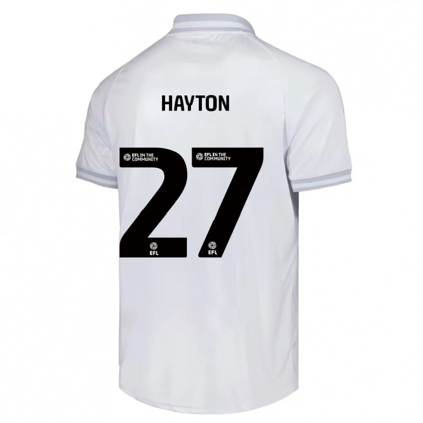 Danxen Män Adam Hayton #27 Vit Grå Svart Bortatröja Matchtröjor 2025/26 Tröjor T-Tröja