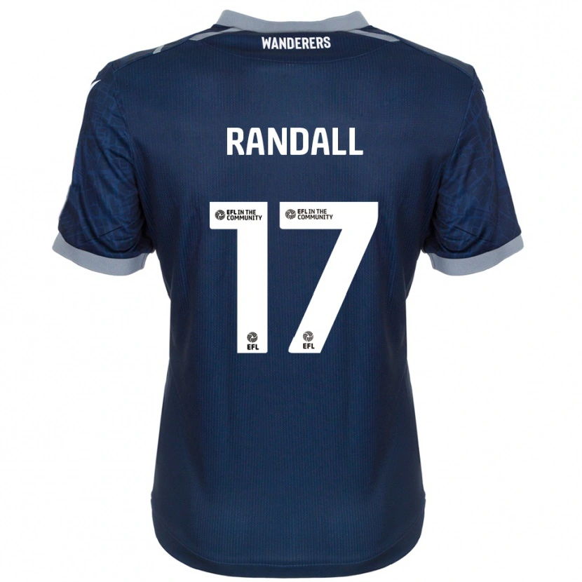 Danxen Män Joel Randall #17 Marin Grå Bortatröja Matchtröjor 2025/26 Tröjor T-Tröja