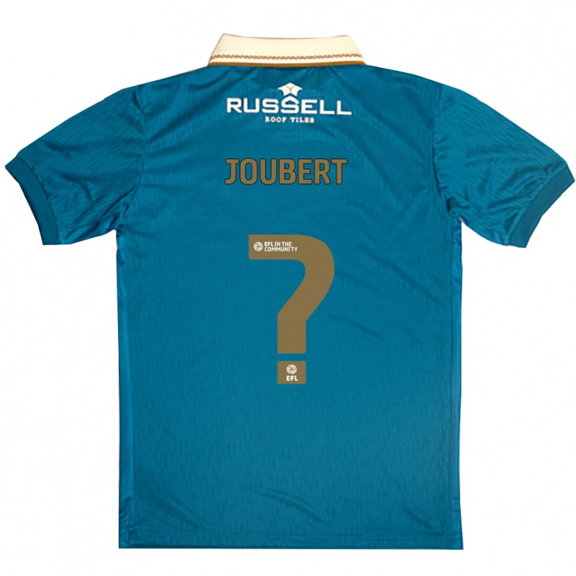 Danxen Män Lucas Joubert #0 Himmelsblå Vit Bortatröja Matchtröjor 2025/26 Tröjor T-Tröja