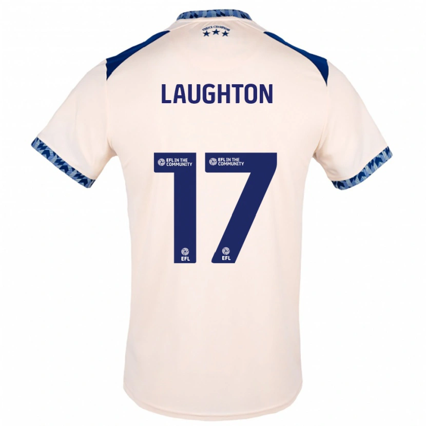 Danxen Män Zoe Laughton #17 Off-White Marin Bortatröja Matchtröjor 2025/26 Tröjor T-Tröja