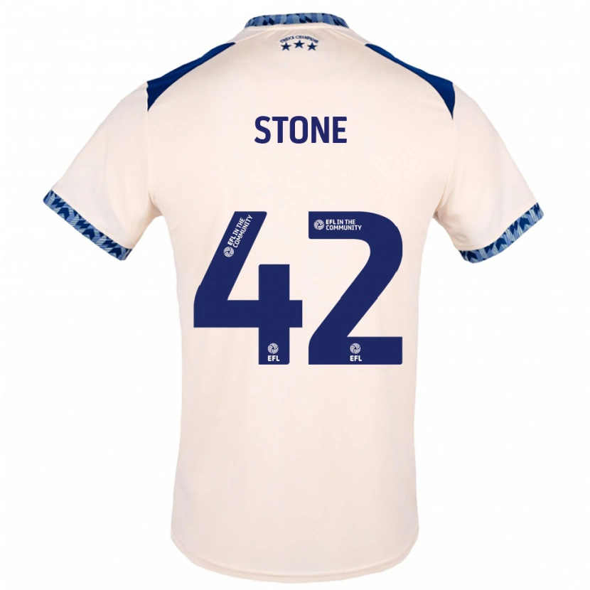 Danxen Män Michael Stone #42 Off-White Marin Bortatröja Matchtröjor 2025/26 Tröjor T-Tröja