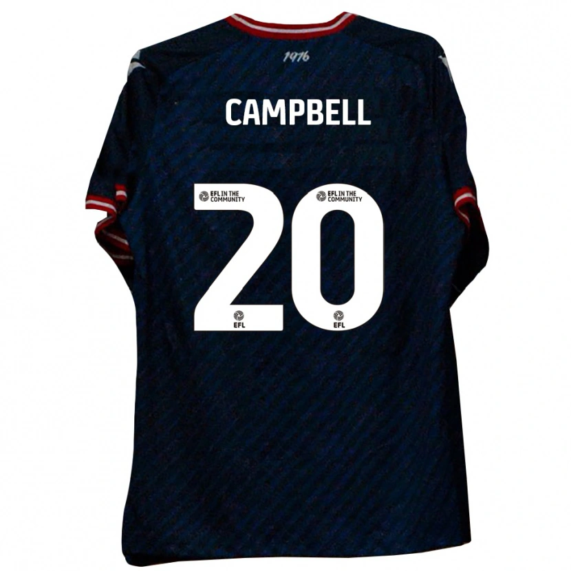 Danxen Män Chem Campbell #20 Marin Röd Bortatröja Matchtröjor 2025/26 Tröjor T-Tröja
