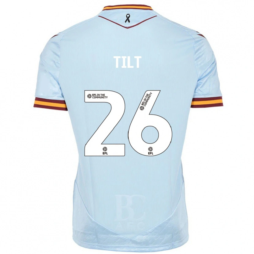 Danxen Män Curtis Tilt #26 Himmelsblå Bortatröja Matchtröjor 2025/26 Tröjor T-Tröja