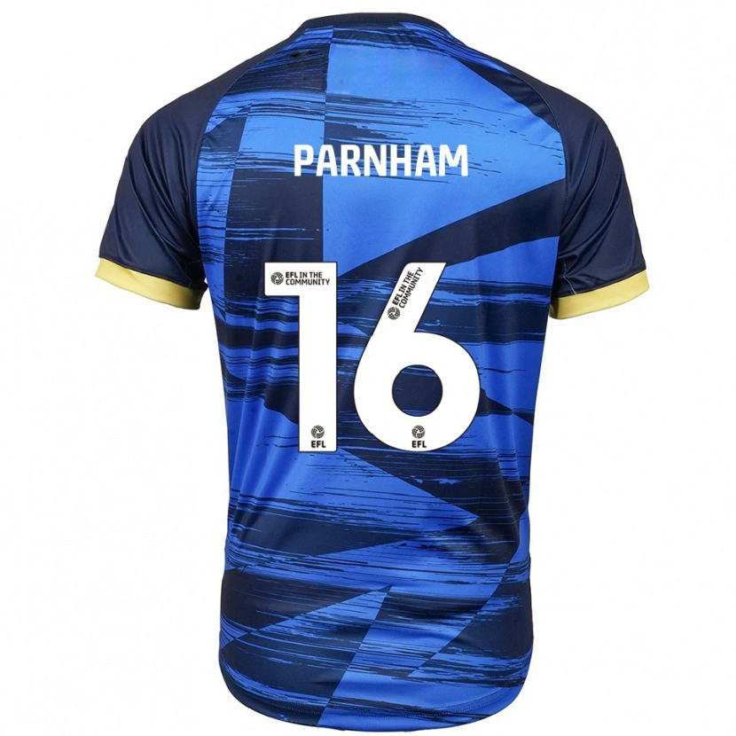 Danxen Män Arianne Parnham #16 Blå Marin Bortatröja Matchtröjor 2025/26 Tröjor T-Tröja
