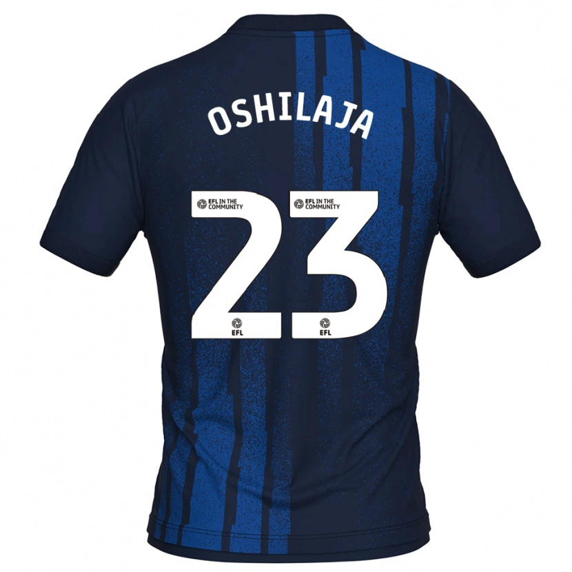 Danxen Män Adedeji Oshilaja #23 Marin Vit Bortatröja Matchtröjor 2025/26 Tröjor T-Tröja