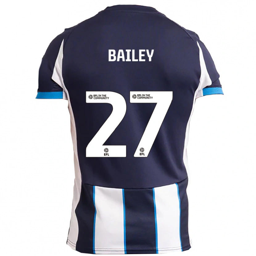 Danxen Män Odin Bailey #27 Vit Marin Bortatröja Matchtröjor 2025/26 Tröjor T-Tröja
