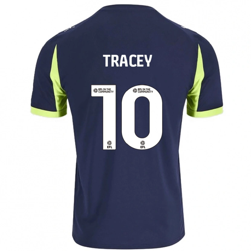 Danxen Män Shilow Tracey #10 Marin Fluorescerande Grön Bortatröja Matchtröjor 2025/26 Tröjor T-Tröja