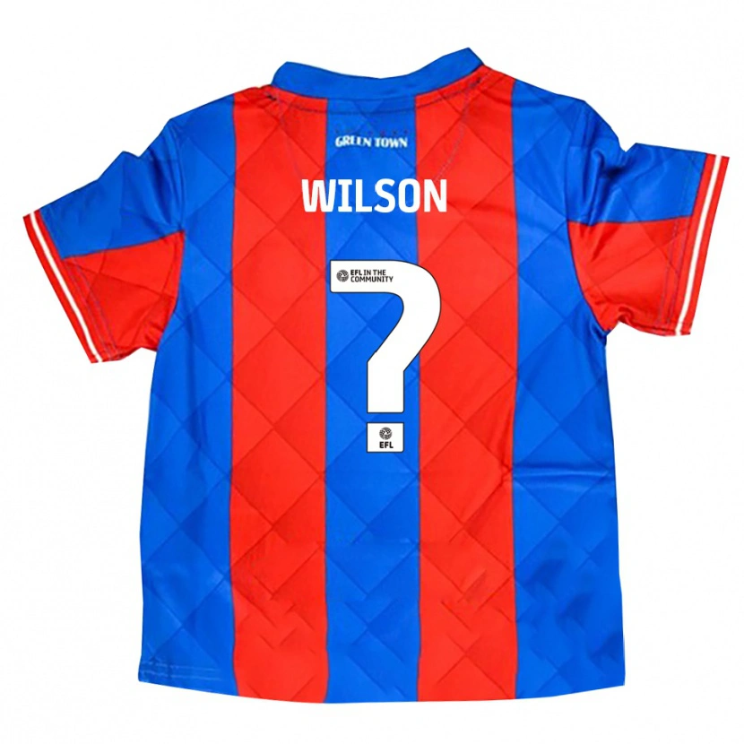 Danxen Män Ellie Wilson #0 Blå Röd Vit Bortatröja Matchtröjor 2025/26 Tröjor T-Tröja