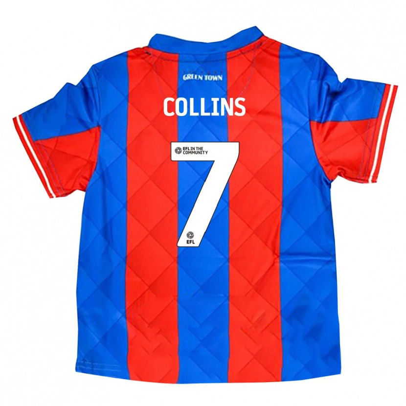 Danxen Män Jack Collins #7 Blå Röd Vit Bortatröja Matchtröjor 2025/26 Tröjor T-Tröja