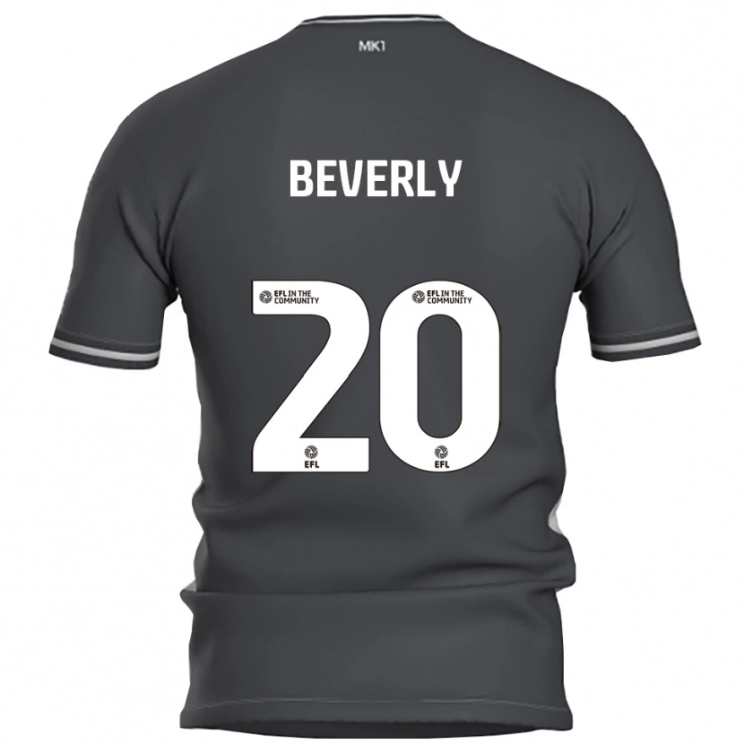 Danxen Män Poppy Beverly #20 Grå Silver Bortatröja Matchtröjor 2025/26 Tröjor T-Tröja