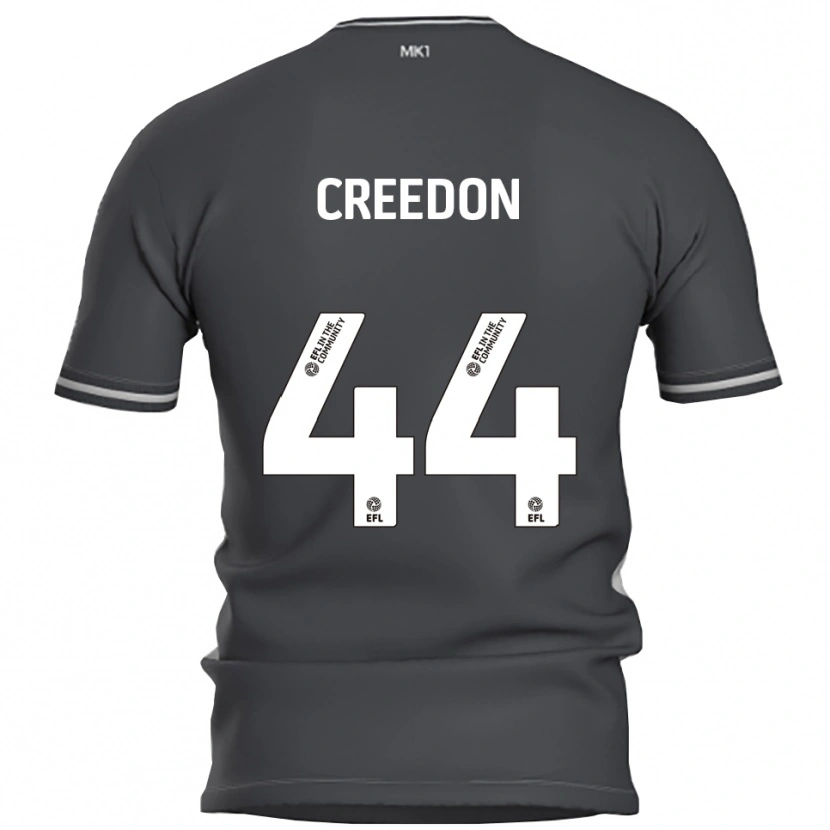 Danxen Män Erin Creedon #44 Grå Silver Bortatröja Matchtröjor 2025/26 Tröjor T-Tröja