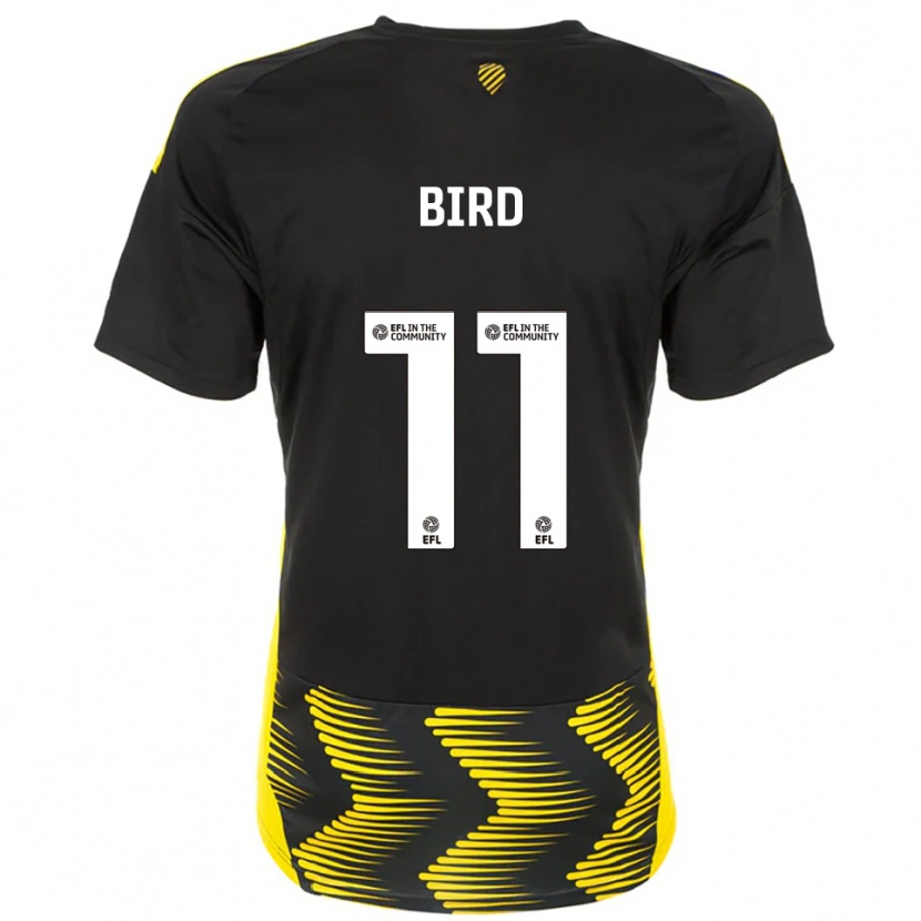 Danxen Män Jay Bird #11 Svart Gul Bortatröja Matchtröjor 2025/26 Tröjor T-Tröja