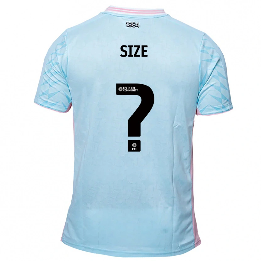 Danxen Män Amelia Size #0 Himmelsblå Rosa Bortatröja Matchtröjor 2025/26 Tröjor T-Tröja