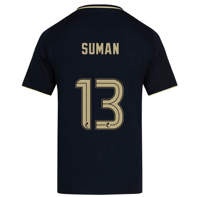 Danxen Män Nick Suman #13 Marin Guld Bortatröja Matchtröjor 2025/26 Tröjor T-Tröja