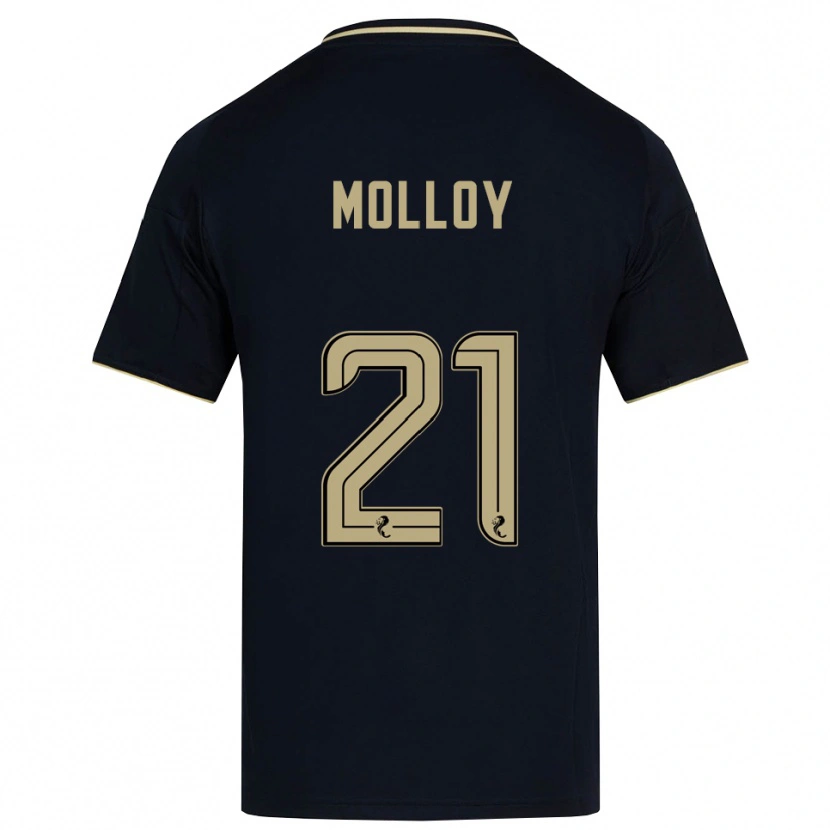 Danxen Män Gavin Molloy #21 Marin Guld Bortatröja Matchtröjor 2025/26 Tröjor T-Tröja