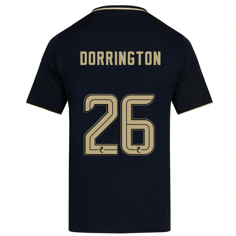 Danxen Män Alfie Dorrington #26 Marin Guld Bortatröja Matchtröjor 2025/26 Tröjor T-Tröja