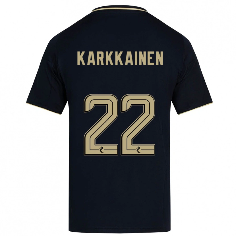 Danxen Män Elena Kärkkäinen #22 Marin Guld Bortatröja Matchtröjor 2025/26 Tröjor T-Tröja