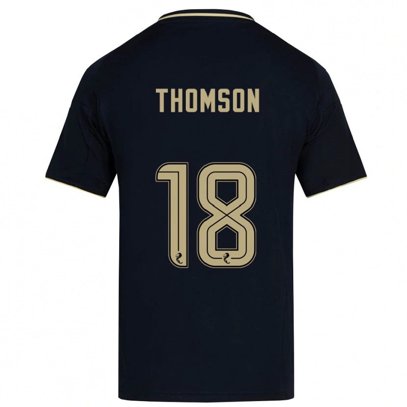 Danxen Män Eva Thomson #18 Marin Guld Bortatröja Matchtröjor 2025/26 Tröjor T-Tröja
