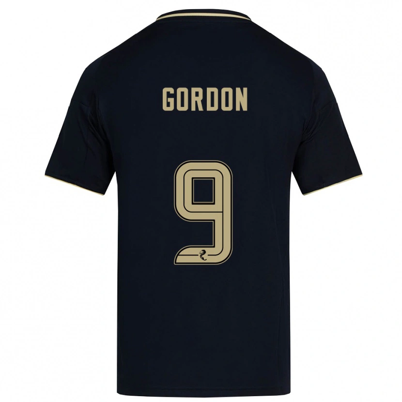 Danxen Män Lauren Gordon #9 Marin Guld Bortatröja Matchtröjor 2025/26 Tröjor T-Tröja