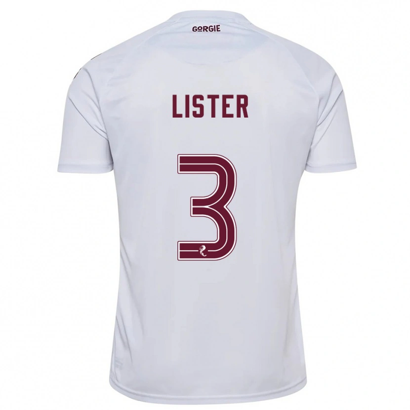 Danxen Män Henry James #3 Vit Vinröd Bortatröja Matchtröjor 2025/26 Tröjor T-Tröja