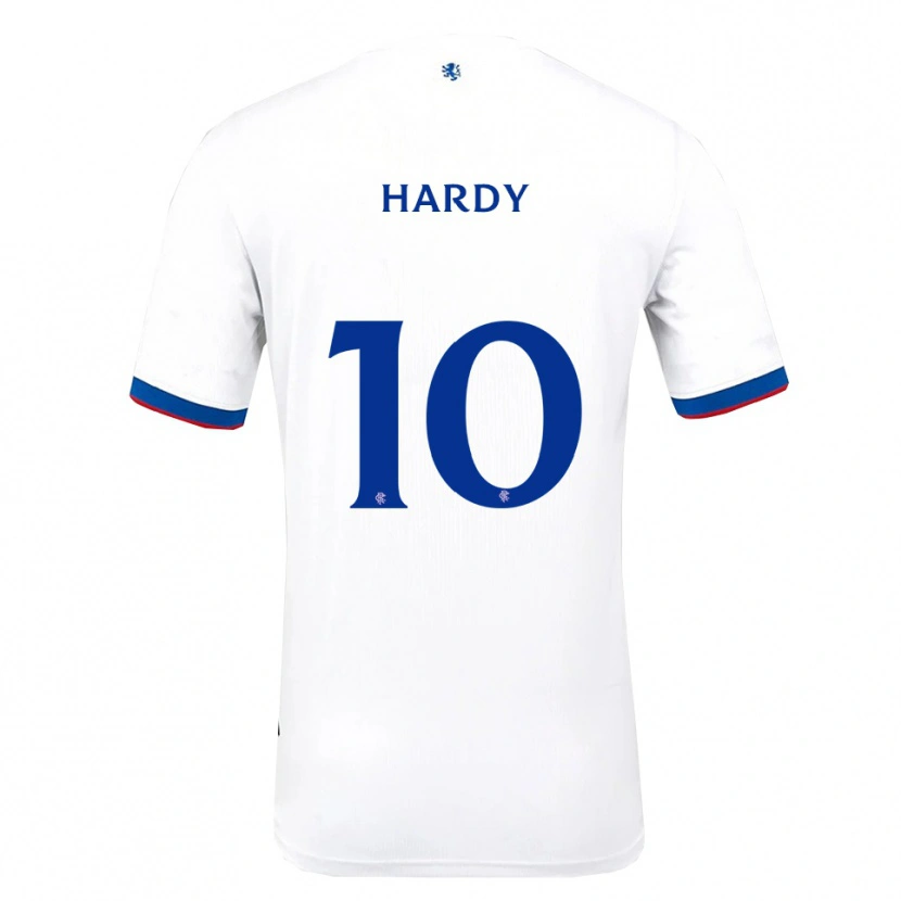 Danxen Män Rio Hardy #10 Vit Röd Blå Bortatröja Matchtröjor 2025/26 Tröjor T-Tröja