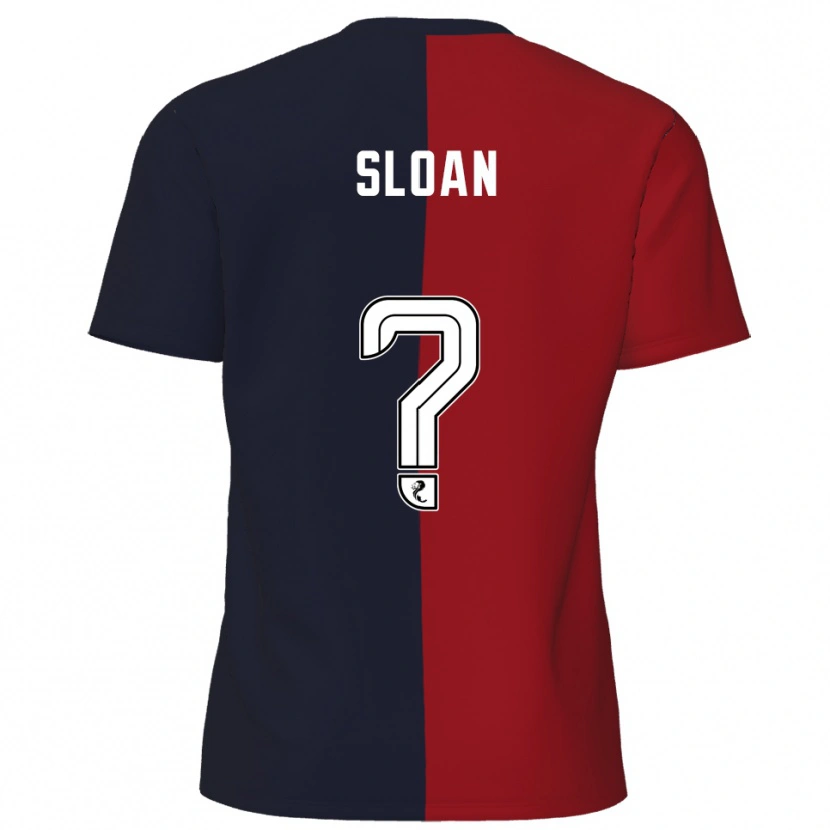 Danxen Män Lauren Sloan #0 Röd Marin Bortatröja Matchtröjor 2025/26 Tröjor T-Tröja