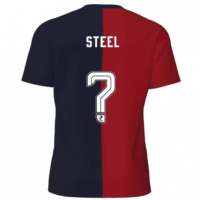 Danxen Män Lauren Steel #0 Röd Marin Bortatröja Matchtröjor 2025/26 Tröjor T-Tröja