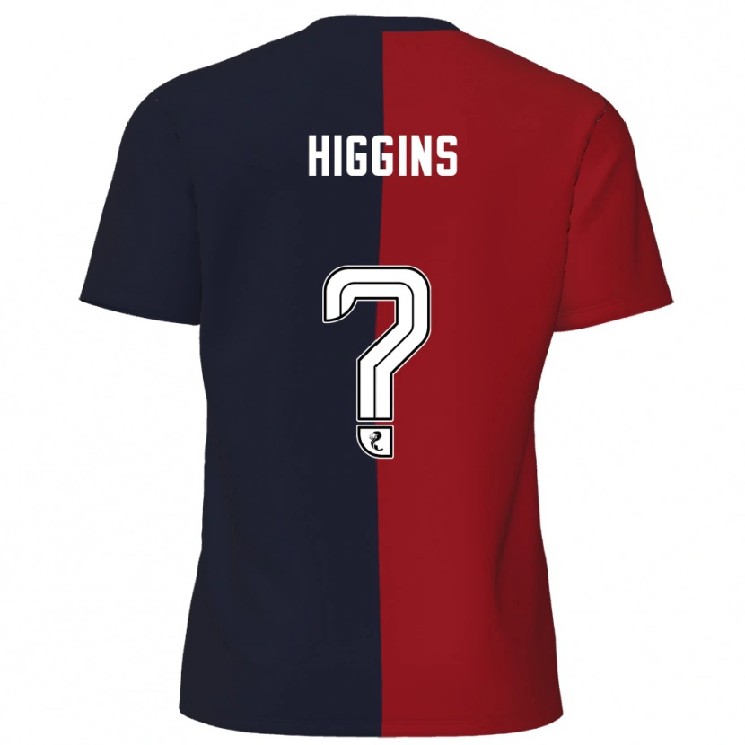 Danxen Män Rhona Higgins #0 Röd Marin Bortatröja Matchtröjor 2025/26 Tröjor T-Tröja