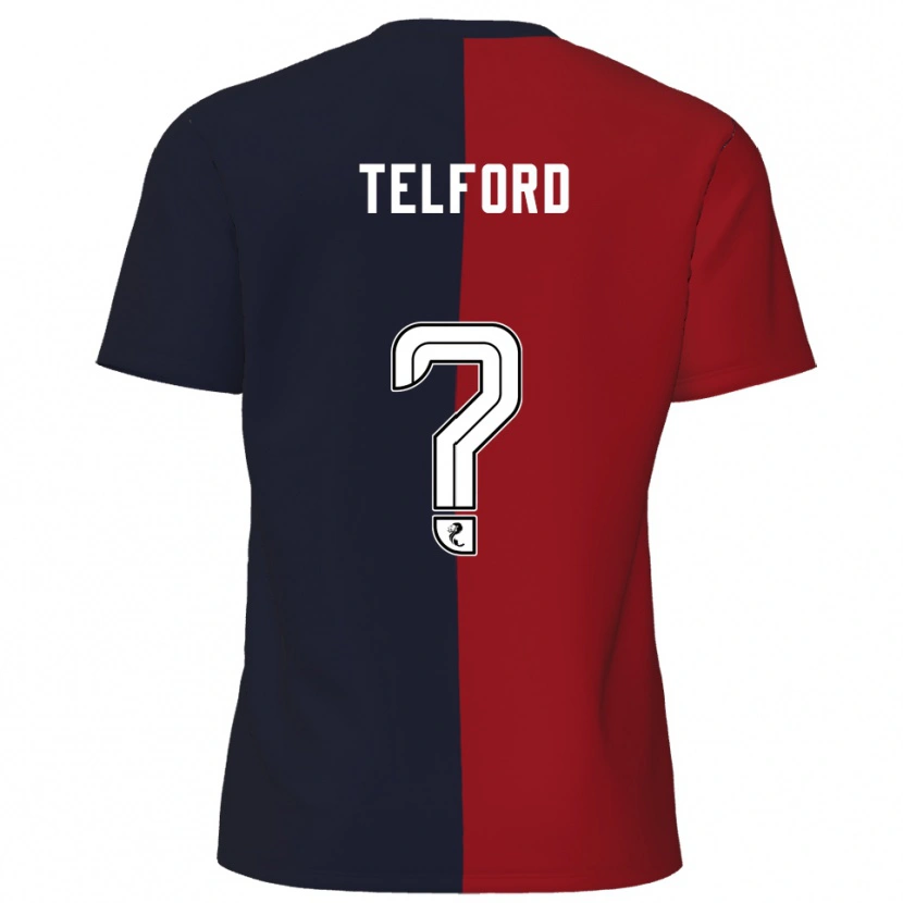 Danxen Män Nicole Telford #0 Röd Marin Bortatröja Matchtröjor 2025/26 Tröjor T-Tröja